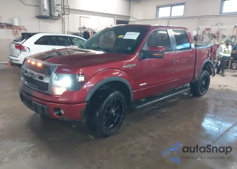 2013 Ford F-150 Fx4 from USA, damaged, VIN 1FTFW1ET3DFA02734